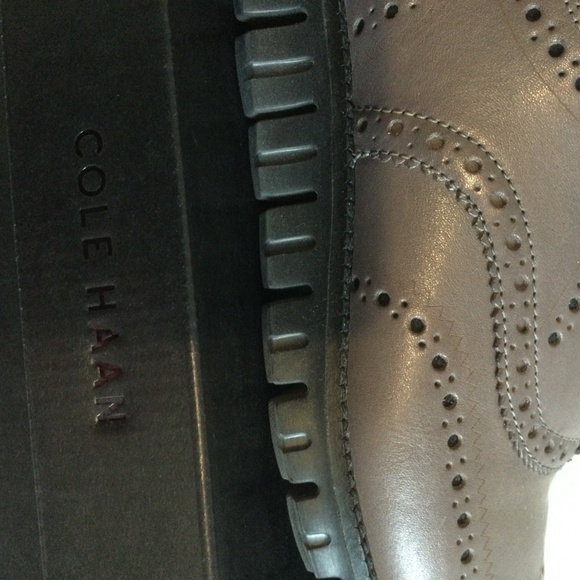 COLE HAAN Zerogrand Leather Shoes NWOT - Picture 6 of 8